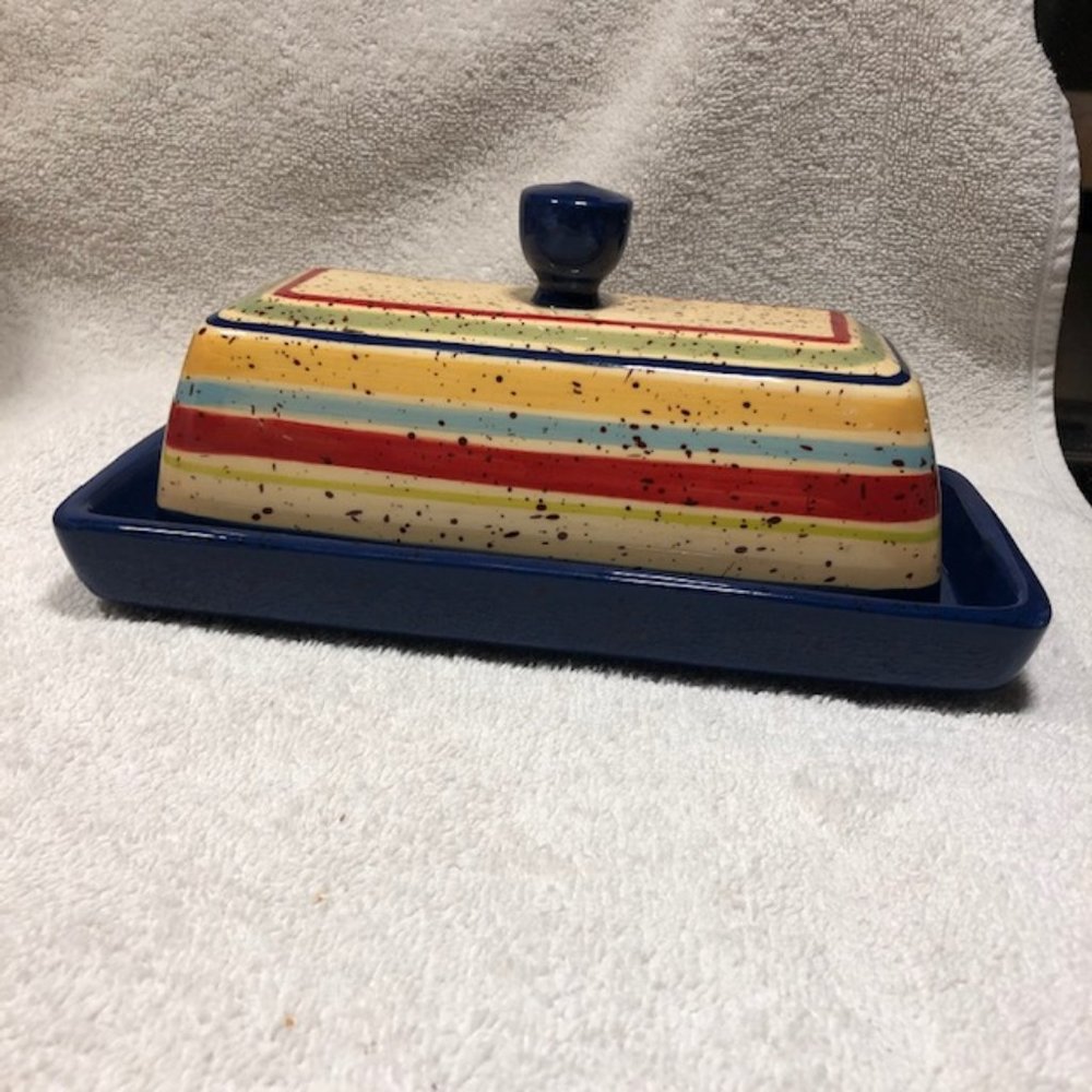Pfaltzgraff Sedona 1/4 Lb Covered Butter Dish